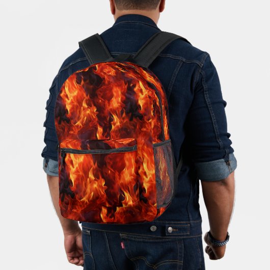 Feuerlöschmuster Bedruckter Rucksack (Insitu (Modell))