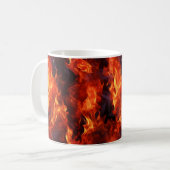 Feuerlöschmuster Kaffeetasse (Vorderseite Links)