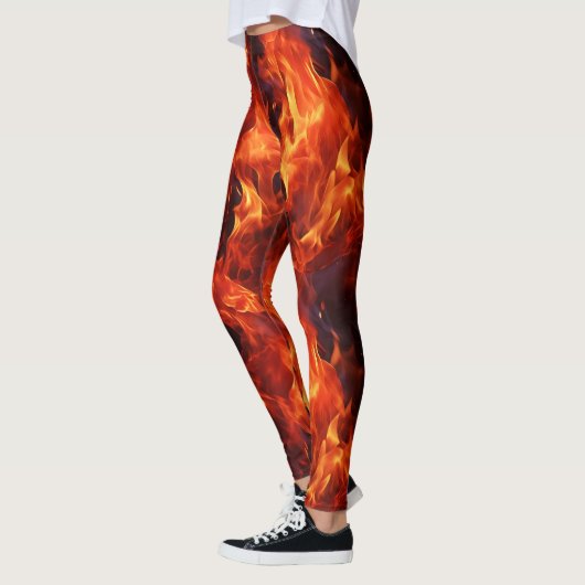 Feuerlöschmuster Leggings (Links)