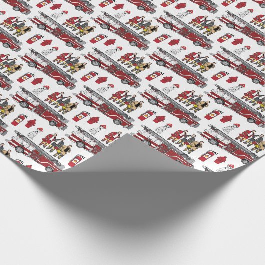 Feuerlöschpapier Geschenkpapier (Ecke)