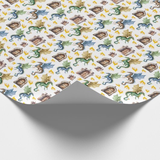 Feuerlöschpapier Geschenkpapier (Ecke)