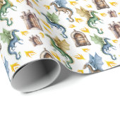 Feuerlöschpapier Geschenkpapier (Rolleneckpunkt)