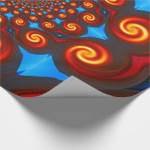 Feuerlöschpapier Geschenkpapier (Ecke)