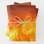 Feuerlöschpapier Geschenkpapier Set (Beispiel)