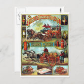 Feuerlöschunternehmen Postkarte (Vorne/Hinten)