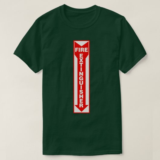 Feuerlöschzeichen T-Shirt (Design vorne)