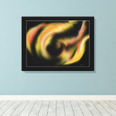 Feuermalerei des Heiligen Geistes Leinwanddruck (Insitu (Holzboden))