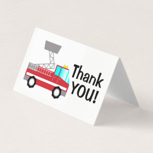 Feuermann Dankeschön Karte Notecard