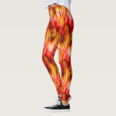 Feuermarmor Abstrakt Leggings (Links)