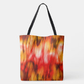 Feuermarmor Abstrakt Tasche (Rückseite)