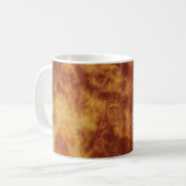 Feuermarmor Kaffeetasse (Vorderseite Links)