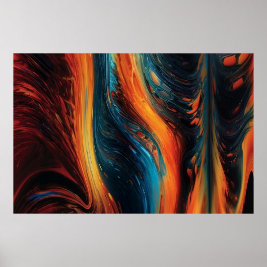 Feuermatte Poster (Vorne)