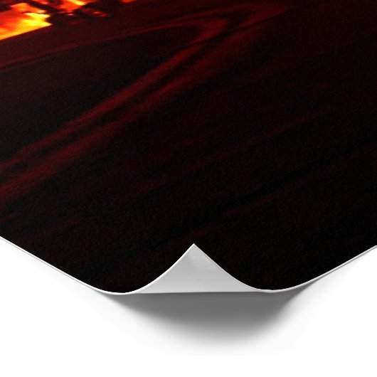 "Feuermauer" Poster (Ecke)