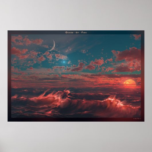 Feuermeer Poster (Vorne)