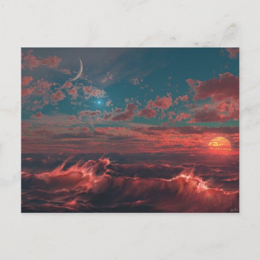 Feuermeer Postkarte (Vorderseite)