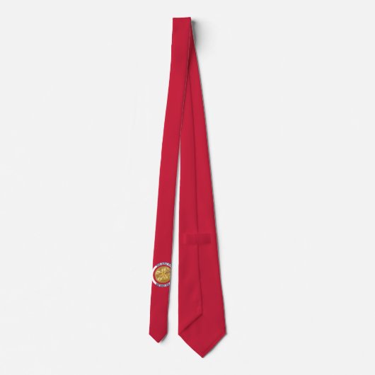 Feuermeister 5 Bugle Custom Necktie Krawatte (Rückseite)