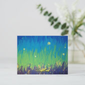 Feuermelder Postkarte (Stehend Vorderseite)