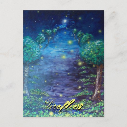 Feuermelder Postkarte (Vorderseite)