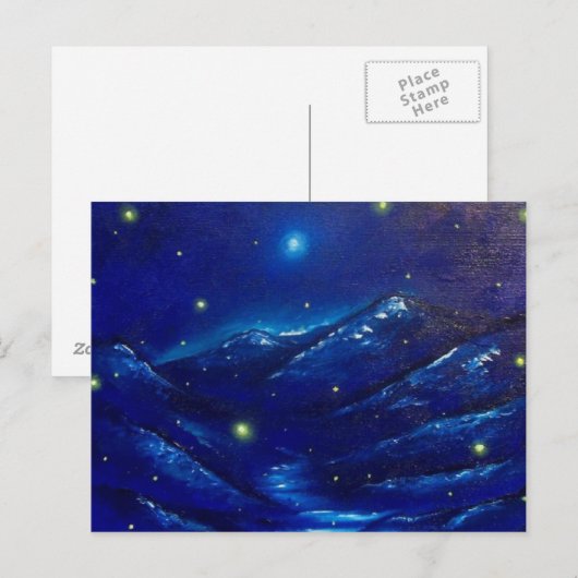 Feuermelder Postkarte (Vorne/Hinten)