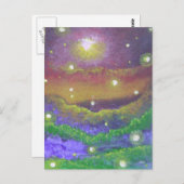 Feuermelder Postkarte (Vorne/Hinten)