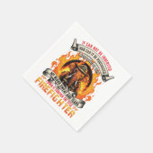 Feuermelone Serviette (Ecke)