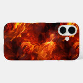 Feuermuster Case-Mate iPhone Hülle (Rückseite (Horizontal))