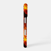 Feuermuster iPhone 16 Hülle (Rechte Seite)