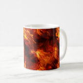 Feuermuster Kaffeetasse (VorderseiteRechts)