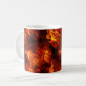 Feuermuster Kaffeetasse (Vorderseite Links)