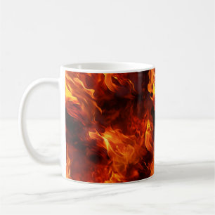 Feuermuster Kaffeetasse