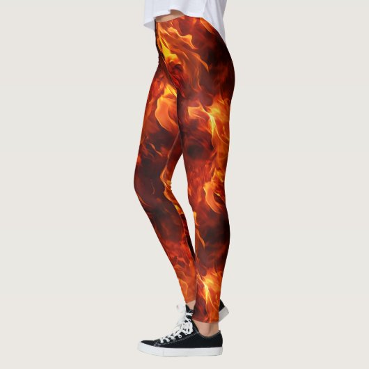 Feuermuster Leggings (Links)