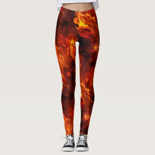 Feuermuster Leggings
