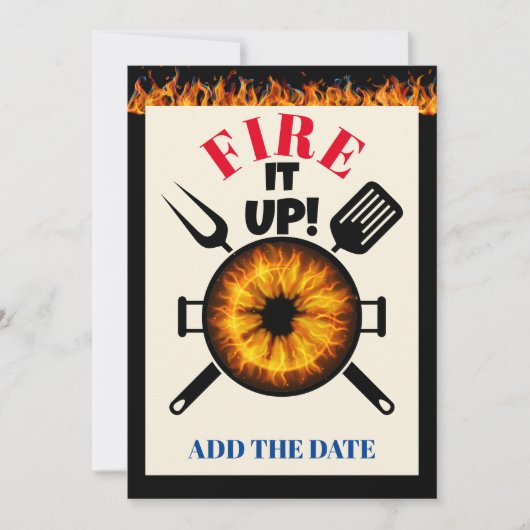 FEUERN EINLADUNG (Vorderseite)