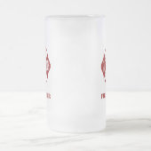 Feuern Sie Abteilung/mattierte GlasTasse des Mattglas Bierglas (Mittel)