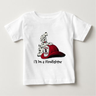 Feuern Sie Hund, ich ist ein Feuerwehrmann ab Baby T-shirt