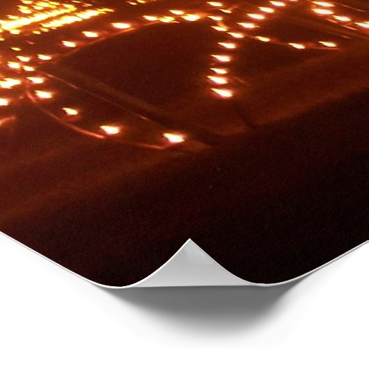 FEUERN Sie Ihre Fantasie. Poster (Ecke)