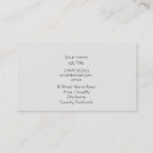 Feuern Sie Vogel Phoenix auf schwarzem und Visitenkarte (Rückseite)