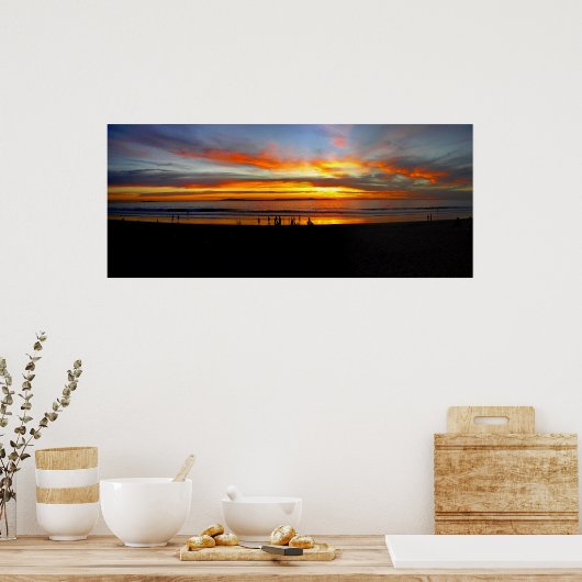 Feuernachmatt Poster (Küche)