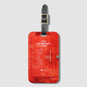 Feuernotfall Gepäckanhänger