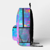 Feueropal Bedruckter Rucksack (Rechts)