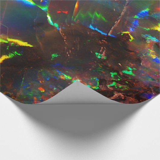 Feueropal Geschenkpapier (Ecke)