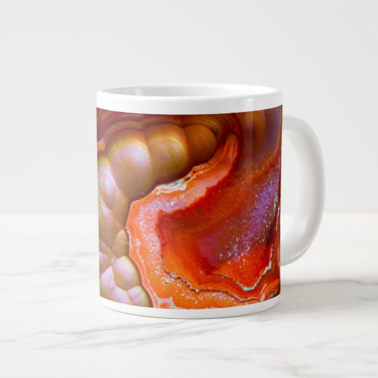 Feueropal Jumbo-Tasse (Vorderseite Rechts)