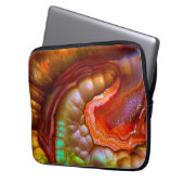 Feueropal Laptopschutzhülle (Vorderseite Links)