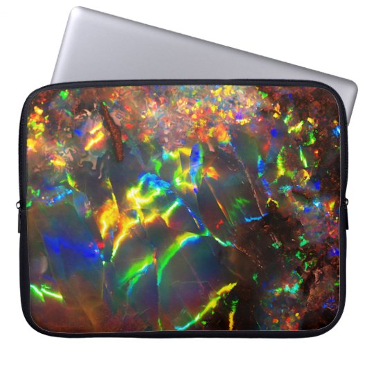 Feueropal Laptopschutzhülle (Vorderseite)
