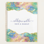 Feueropal-Rainbow-Gemstone-Geschäft Planer (Vorderseite)