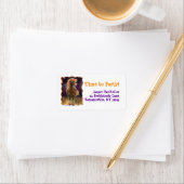 Feuerpferd Adressaufkleber (Insitu)