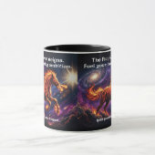 Feuerpferd "Brennende Ambition" Tasse (Zentrum)