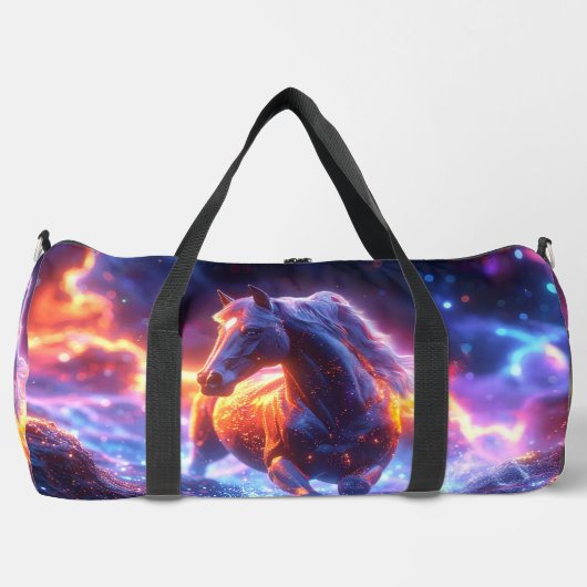 FEUERPFERD - CHINESISCHES STERNZEICHEN 2026 DUFFLE BAG (Vorderseite)