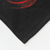 Feuerpferd Chinesisches Sternzeichen Mondneujahr 2 Fleecedecke (Ecke)