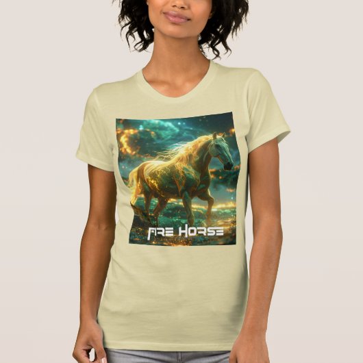 FEUERPFERD - CHINESISCHES STERNZEICHEN - T-Shirt (Vorderseite)
